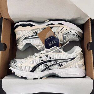 ASICS GEL-Kayano 14 Sneakers Black and White Silver